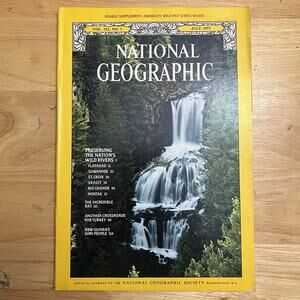 Vintage National Geographic Magazine July 1977 River Preservation Rats Turkey